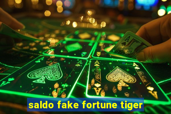 saldo fake fortune tiger